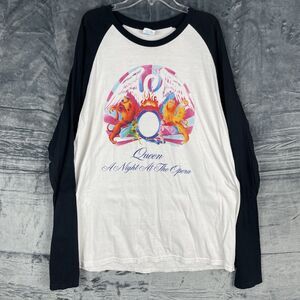 QUEEN T Shirt Official A Night At The Opera XL longsleeve shirt Freddie Mercury